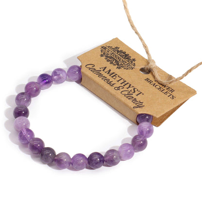 Power Bracelet - Amethyst Serenity and Wellbeing