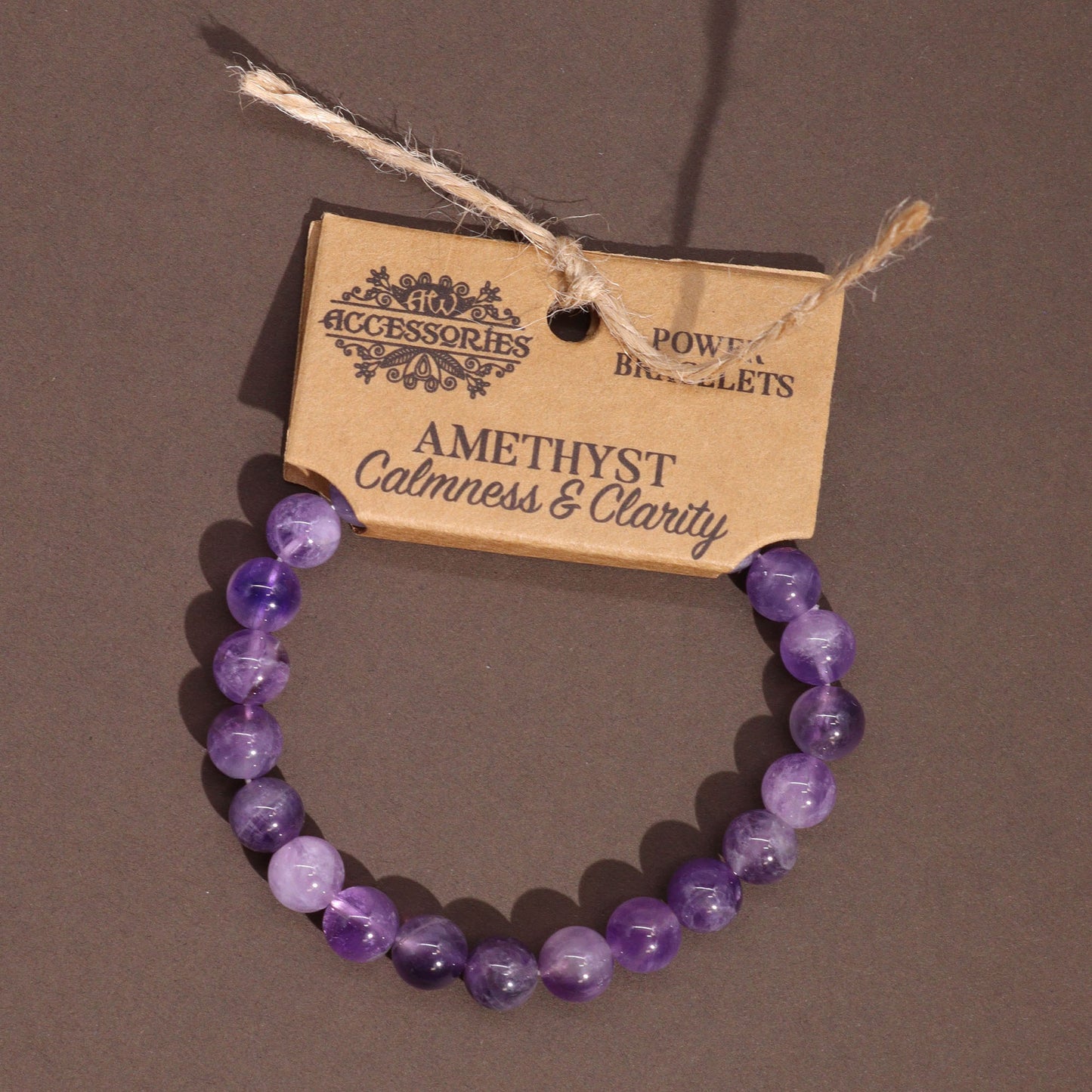 Power Bracelet - Amethyst Serenity and Wellbeing