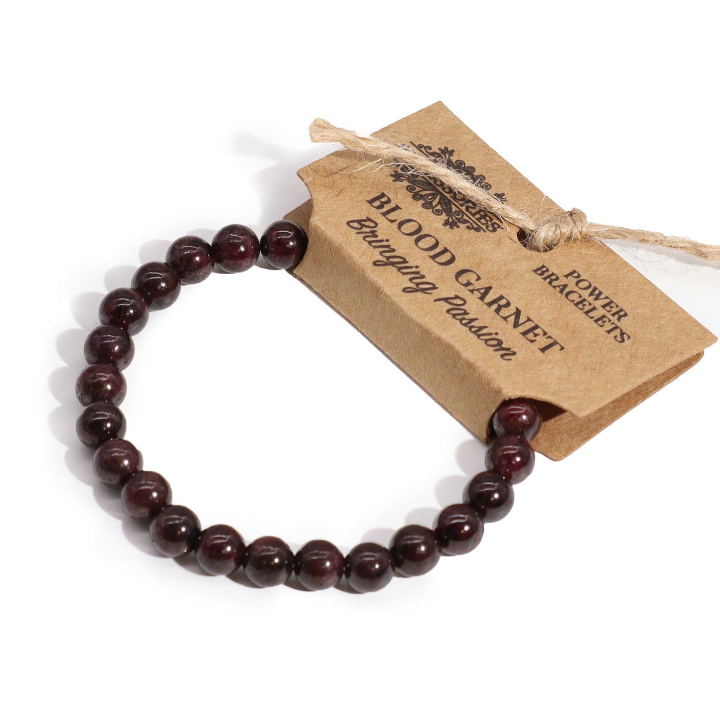 Power Bracelet - Blood Garnet