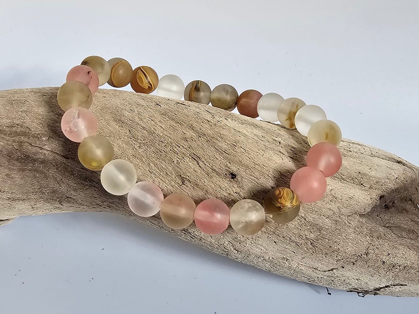 Handcrafted 8mm Tigerskin Jasper Bracelet