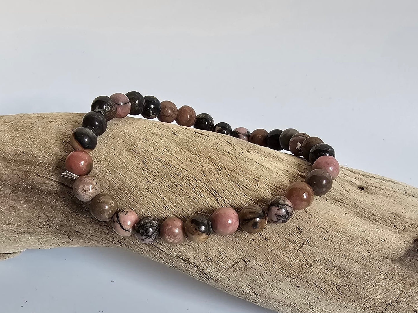 Handcrafted 6mm Rhodonite