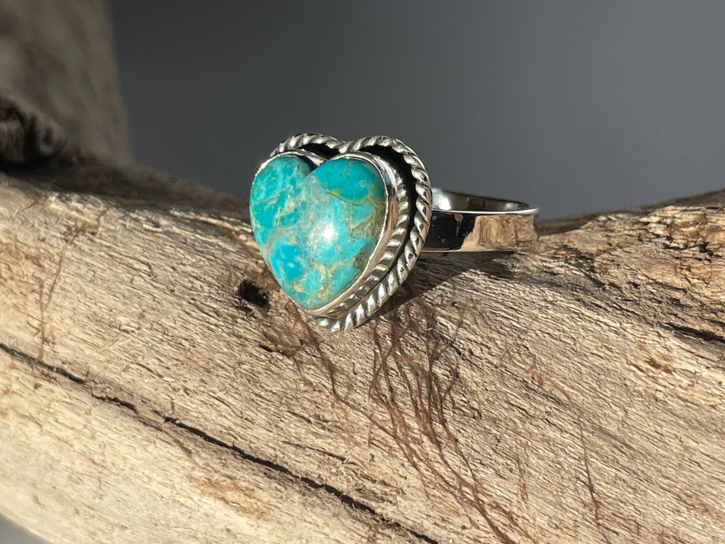 Kingman Heart Turquoise