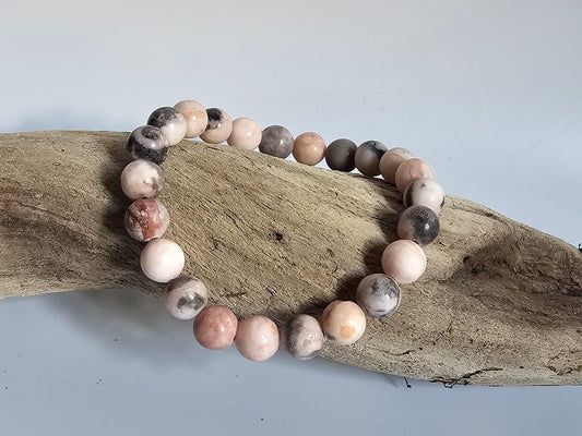 Handcrafted Zebra Jasper Bracelet