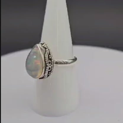 Ethiopian Welo Opal ring